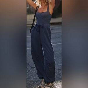 FP Movement Inbound One Piece NWOT Free People Medium Midnight Navy
